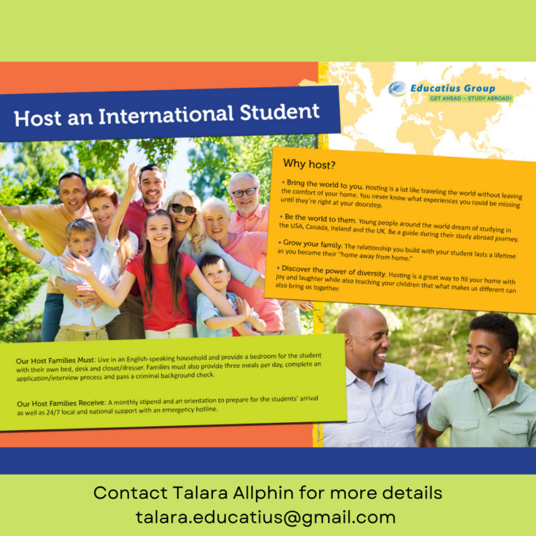 Want to Host a Foreign Exchange Student?
